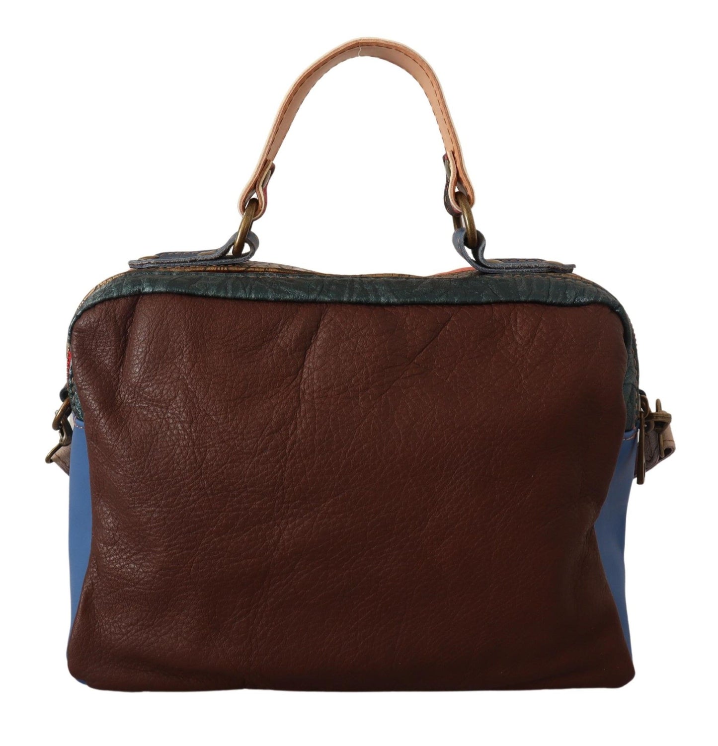 Chic Multicolor Leather Shoulder Bag