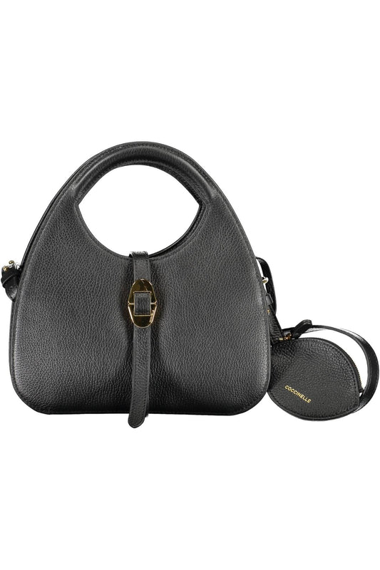 Black Leather Women Handbag