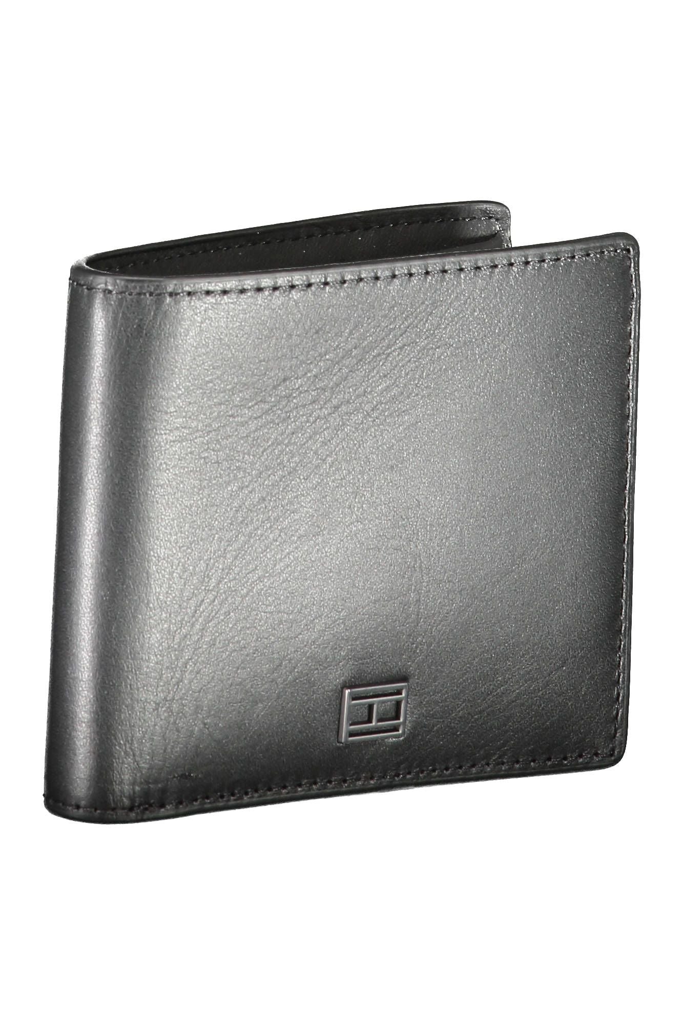 Black Leather Men Wallet