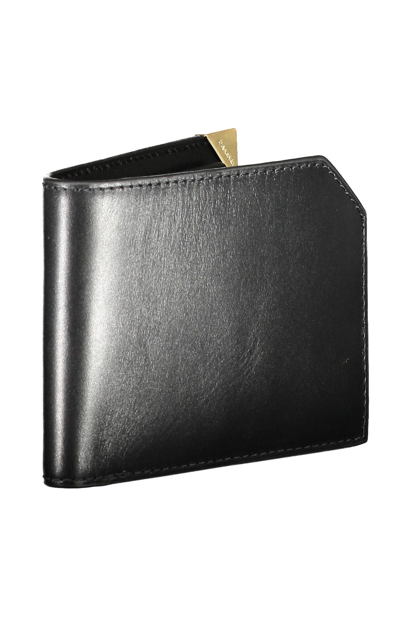 Black Leather Mens Wallet