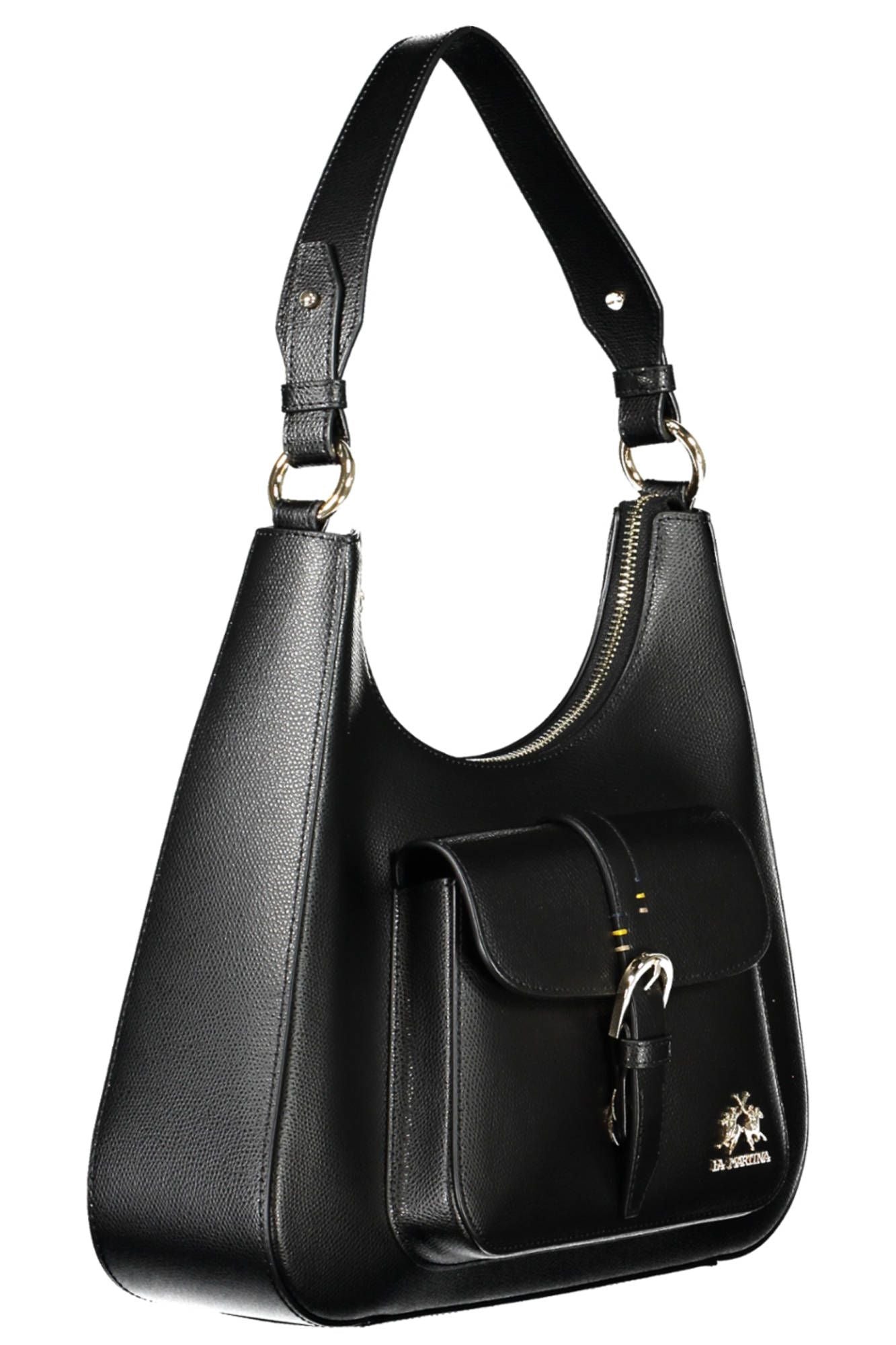 Black Leather Women Handbag