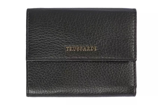 Black Leather Women Wallet