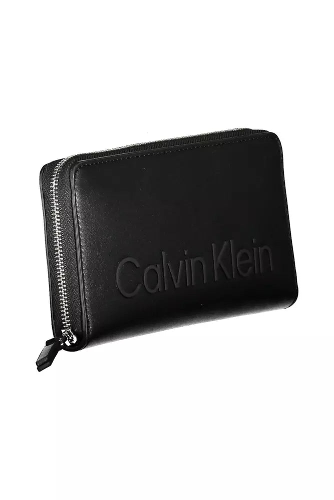 Black Polyethylene Women Wallet