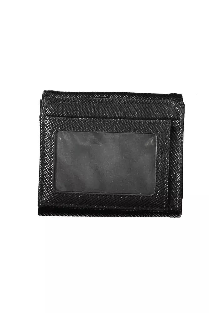 Black Polyethylene Women Wallet