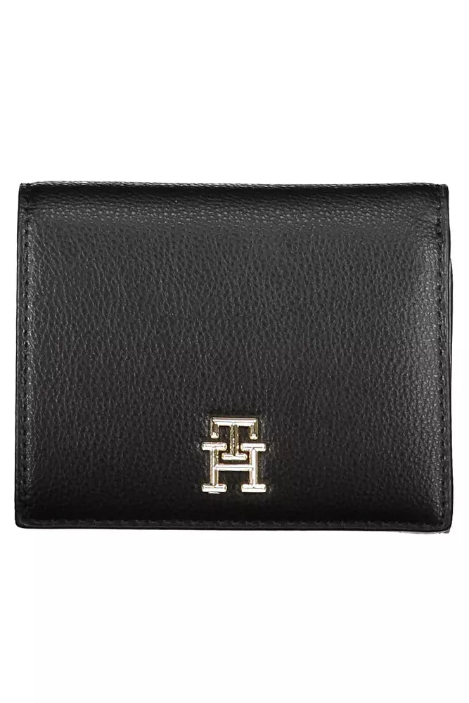 Black Polyethylene Women Wallet