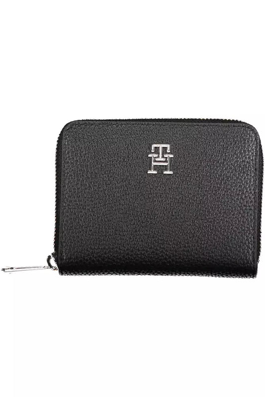 Black Polyethylene Women Wallet