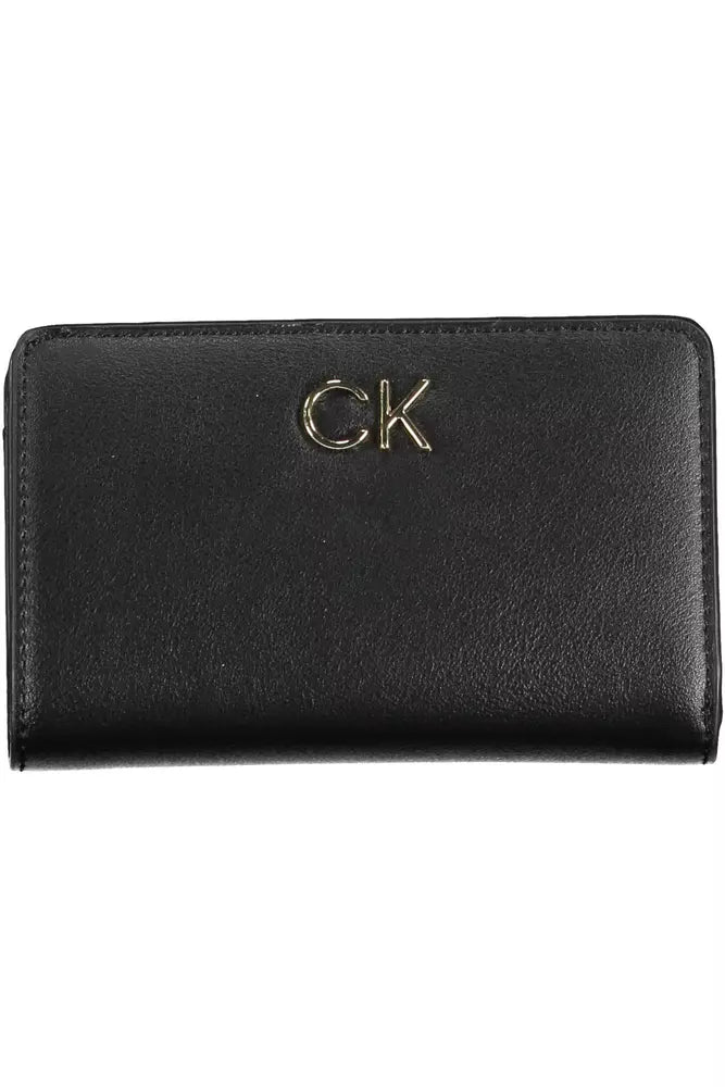 Black Polyethylene Women Wallet