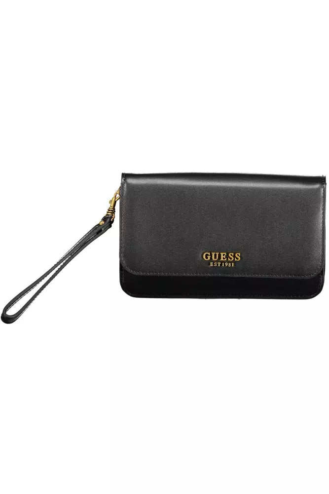 Black Polyethylene Women Wallet