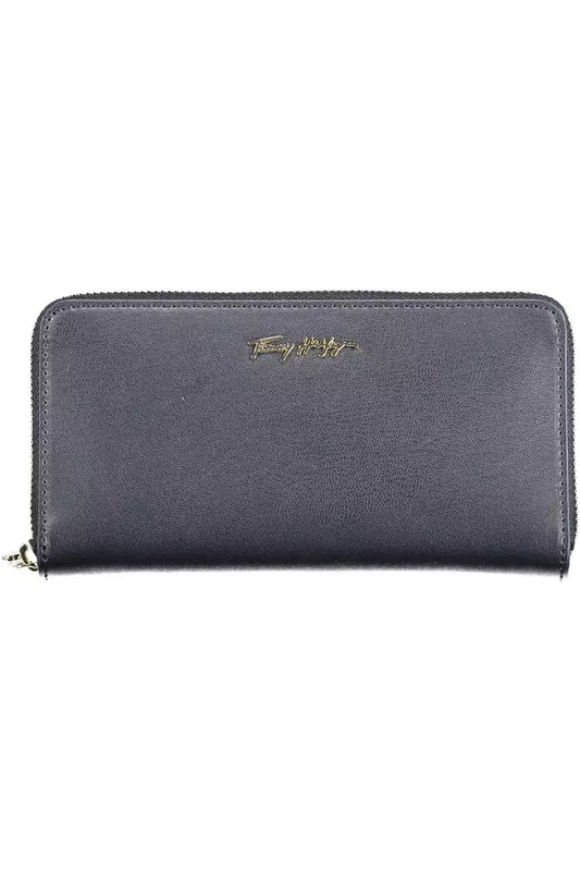 Blue Polyethylene Women Wallet