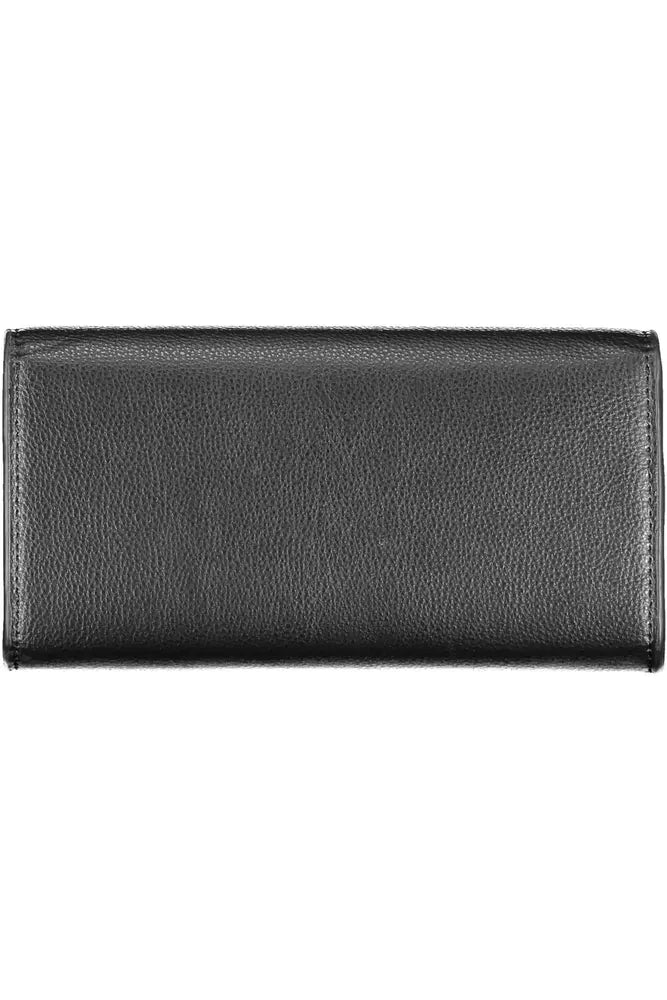 Black Polyethylene Women Wallet