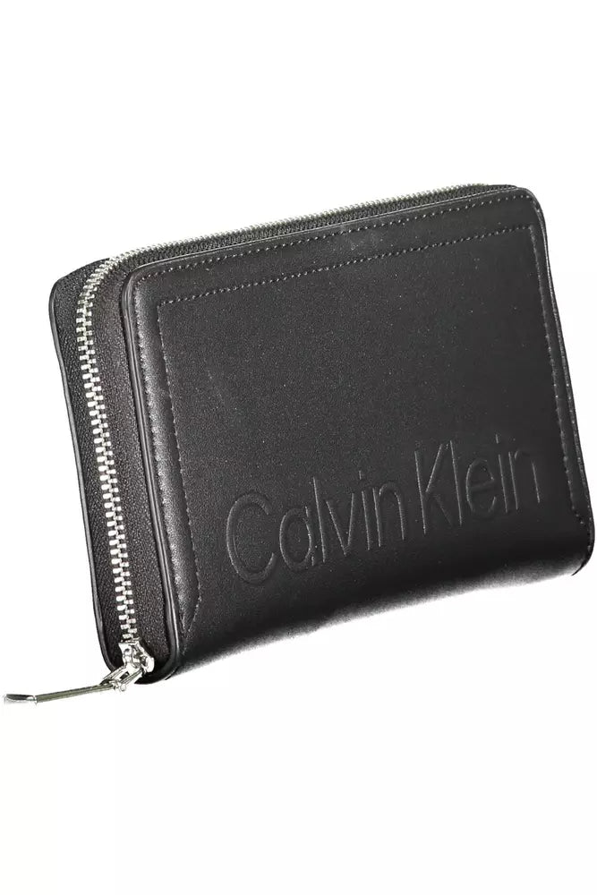 Black Polyethylene Women Wallet