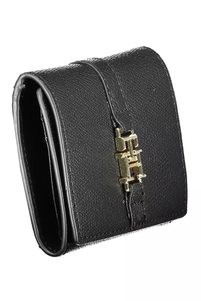 Black Polyethylene Women Wallet