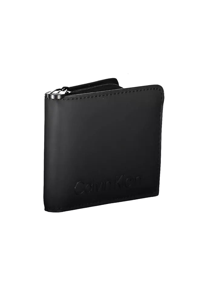 Black Leather Men Wallet