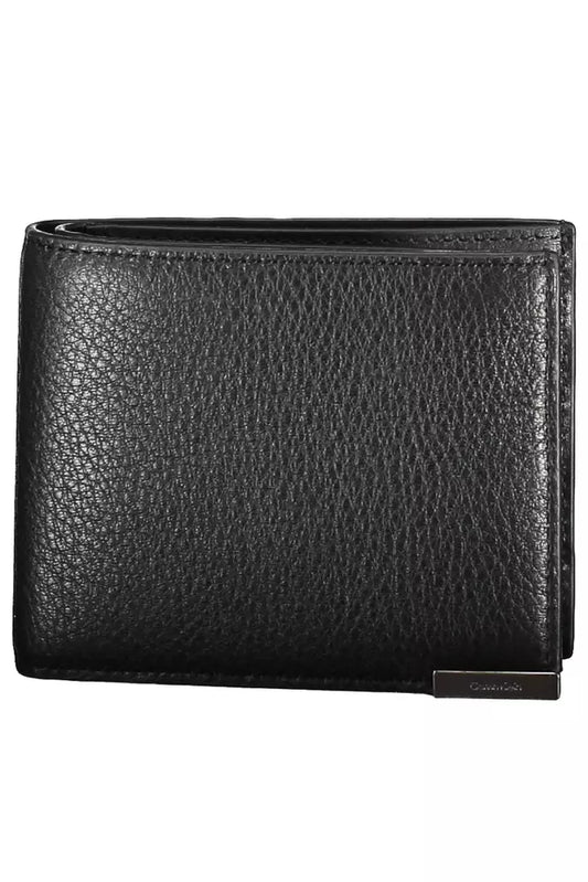 Black Leather Men Wallet