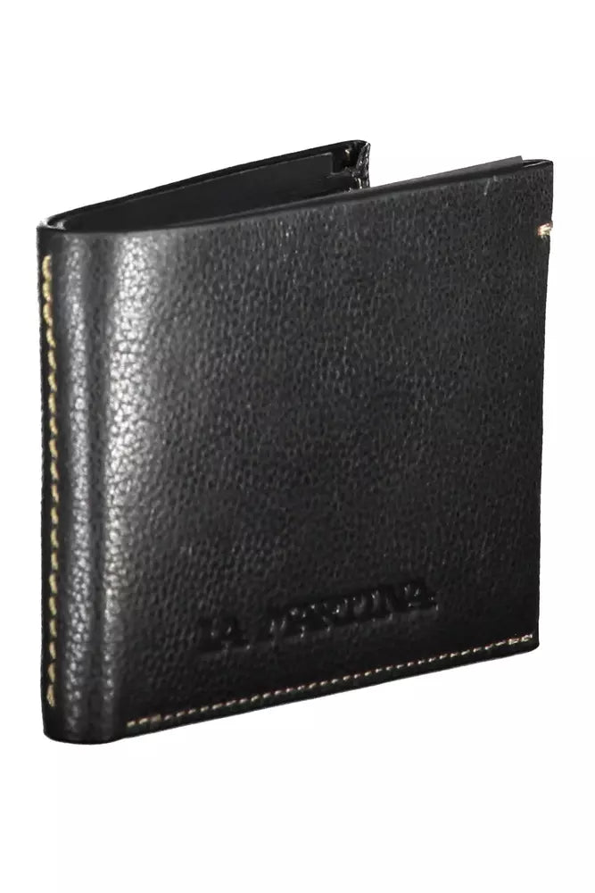 Black Leather Men Wallet