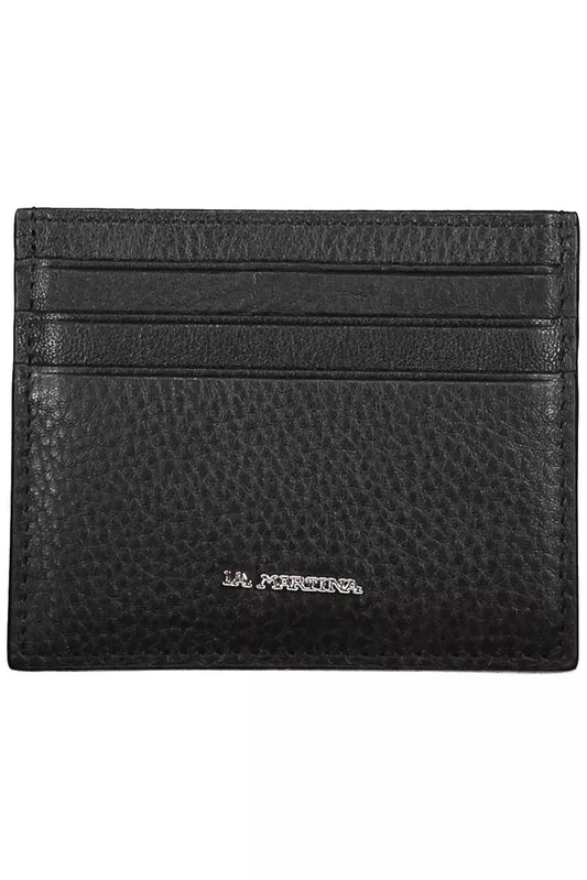 Black Leather Men Wallet