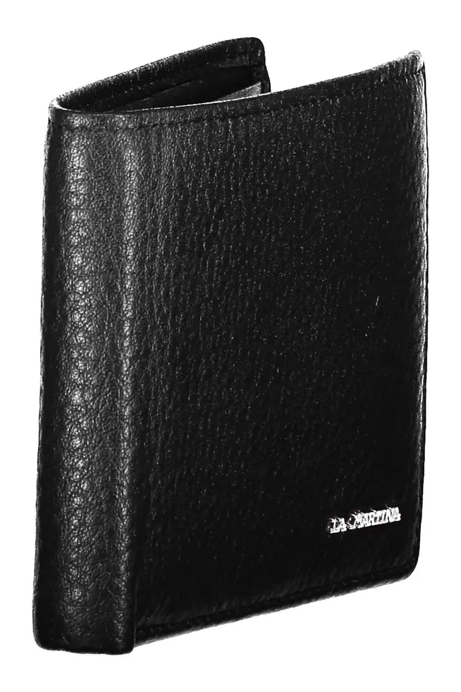 Black Leather Men Wallet