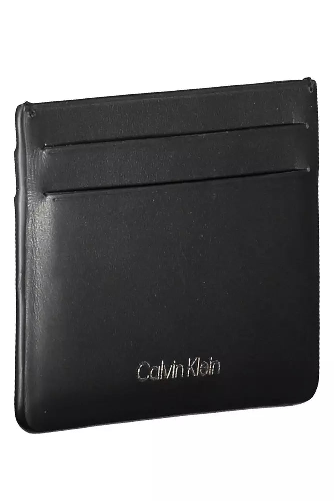 Black Leather Mens Wallet