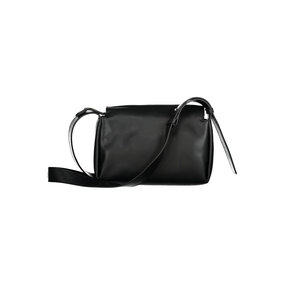 Black Polyester Handbag