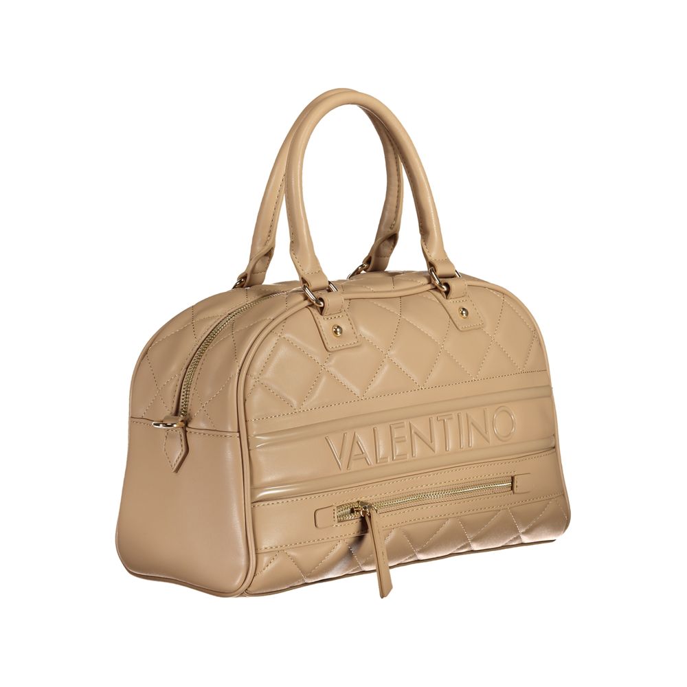 Beige Polyethylene Handbag