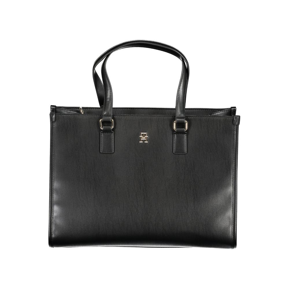 Black Polyethylene Handbag