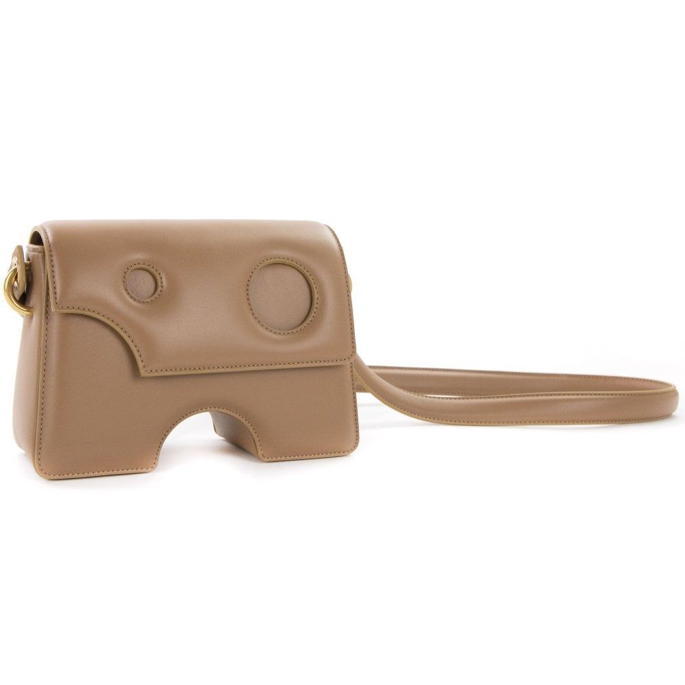 Brown Leather Crossbody Bag