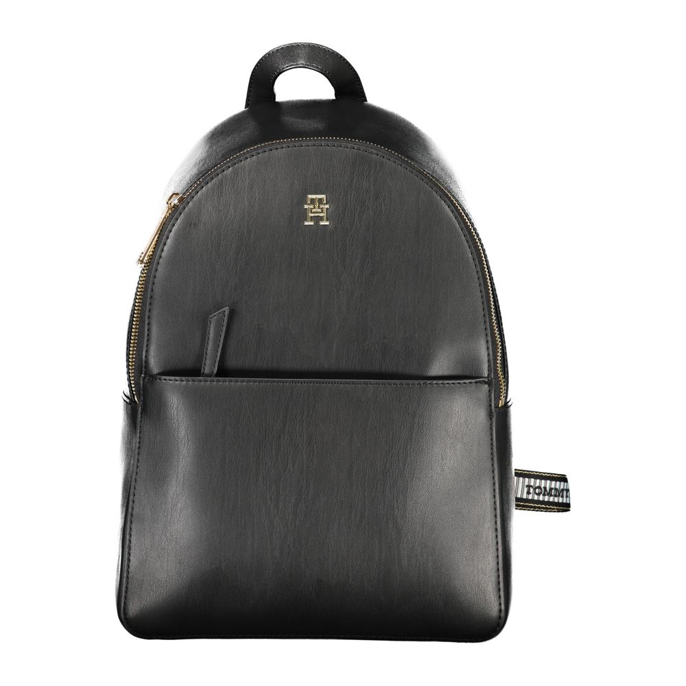 Black Polyethylene Backpack