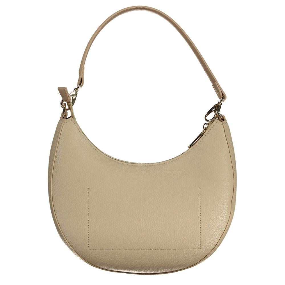 Beige Polyethylene Handbag