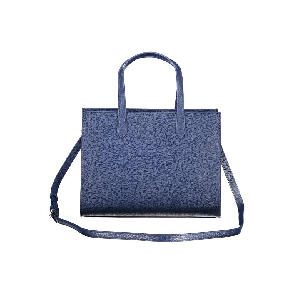 Blue Polyethylene Handbag